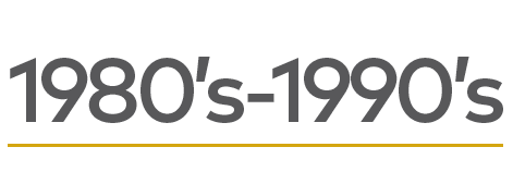 1980's-1990's 1980's-1990's